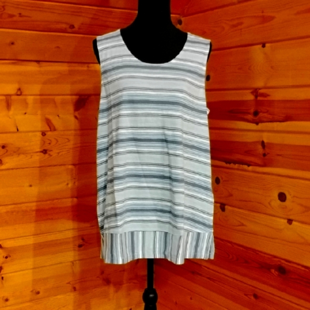 Lands' End Large Women's Blue Top